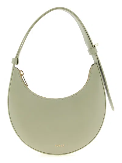 Furla Delizia Mini Shoulder Bag In Green