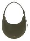 Furla Logo Printed Mini Shoulder Bag In Green