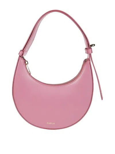 Furla Delizia Mini Shoulder Bag In Pink