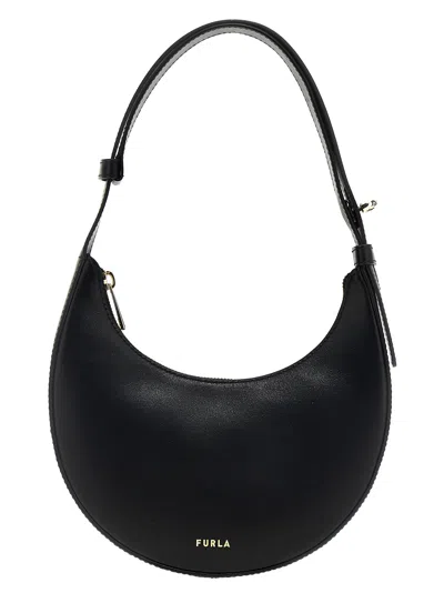 Furla 'delizia Mini Xl' Shoulder Bag In Black