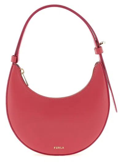 Furla Delizia Shoulder Bags Fuchsia In Red