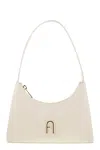 Furla 'mini Bag Leather Curved Handle' In Nude