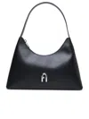 Furla Diamante Small Shoulder Bag In Black