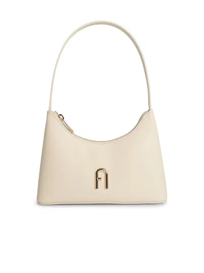 Furla 'diamante' Cream Lear Mini Bag
