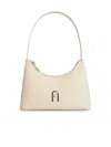 Furla 'mini Bag Leather Curved Handle' In White