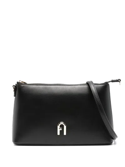 Furla Diamante Cross Bodybag In Black