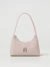 Furla Diamante Leather Bag In 粉色