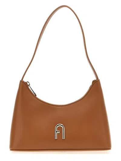 Furla ' Diamante' Mini Shoulder Bag In Brown