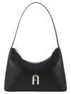 Furla Diamante Mini Shoulder Bag In Black