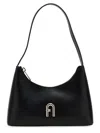 Furla Diamante Mini Shoulder Bag In Black
