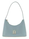 Furla Diamante Mini Shoulder Bag In Blue