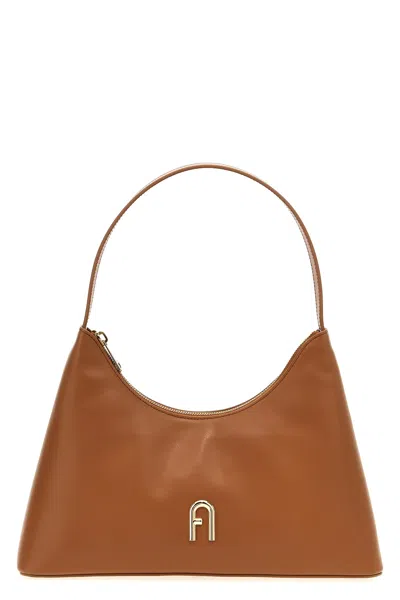 Furla 'diamante S' Shoulder Bag In Brown