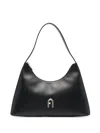 Furla Diamante Small Shoulder Bag In Black