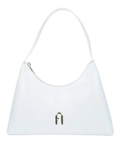 Furla Diamante Shoulder Bag In Blue
