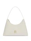 Furla Small Diamante Curved-top Leather Shoulder Bag