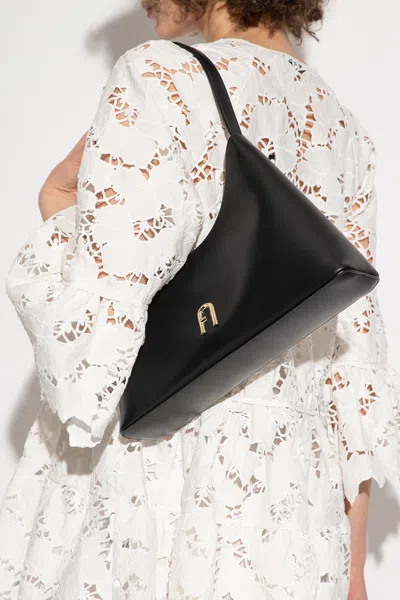 Furla ‘diamante Small' Shoulder Bag In Black
