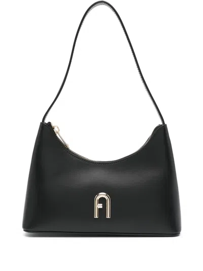 FURLA DIAMOND MINI LEATHER SHOULDER BAG