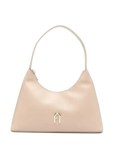 Furla Diamond Small Shoulder Bag Bags In Brown