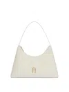Furla Small Structured Shoulder Bag In White
