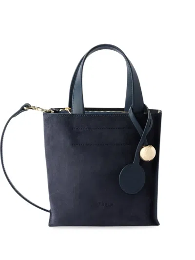 Furla Divide It Tote Mini In Blue