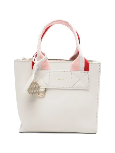 Furla Divide Mini Bag In White