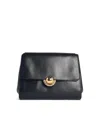 Furla 'm Domus' Black Lear Shoulder Bag In Pattern