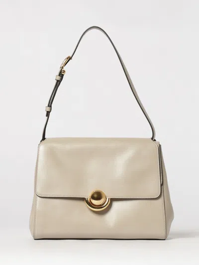 Furla Domus Leather Bag In Neutral