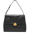 Furla Domus S Shoulder Bag With Adjustable Strap In Black