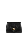 Furla Domus M Black Leather Shoulder Bag In Black