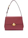 Furla Leather Shoulder Bag In Red