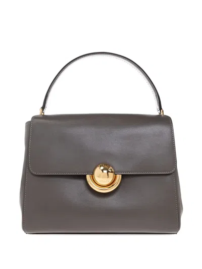 Furla Domus Top-handle Tote Bag In Gray