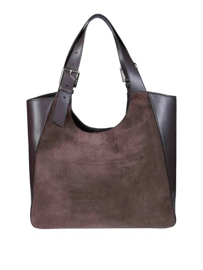 Furla Dora L Tote In Brown