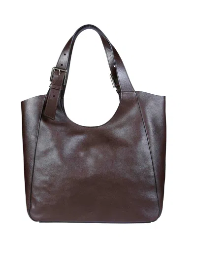 Furla Dora L Tote In Brown