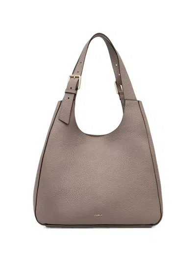 Furla Dora Tote L In Gray