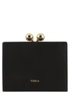 Furla Dots S Compact Wallet Accessories In Black