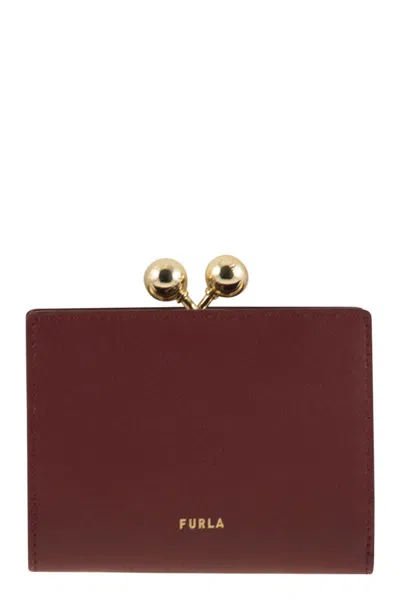 Furla Dots - Compact Wallet S In Brown