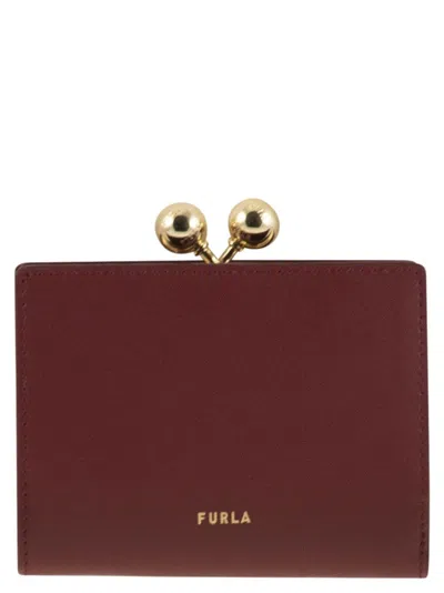 Furla Dots - Compact Wallet S In Brown