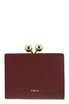 Furla Dots - Compact Wallet S In Burgundy