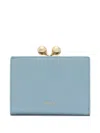 Furla Dots Compact Wallet In Blue