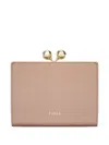 Furla Dots Compact Wallet In Neutral