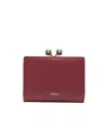 Furla Dots Small Compact Wallet In Red