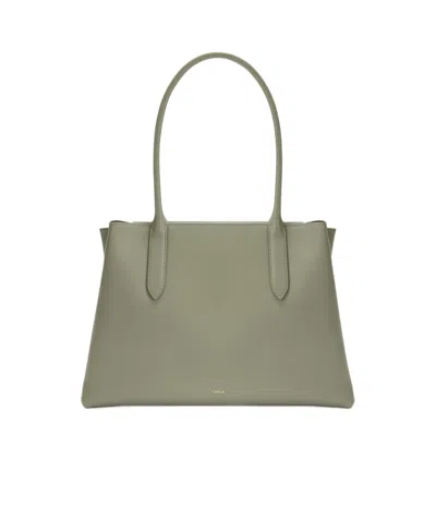 Furla Double-handle Handbag In Nude