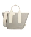 Furla Piuma Small Top Handle Bag In Gray