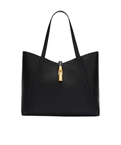 Furla Borsa Goccia L Tote Nera In Black