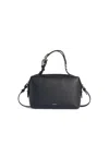 Furla Mini Leather Bag Adjustable Strap In Black