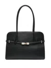 Furla Shoulder Bags Structured Gold-tone Hardware In Black