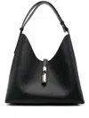 Furla Stylish Shoulder Bag Adjustable Strap In Black
