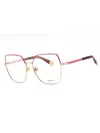 Furla Elegant Rectangular Eyeglasses For Women In Multi