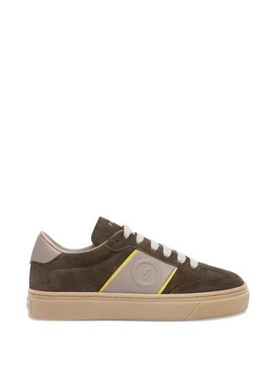 Furla Enjoy Suede Logo Sneakers In Multi