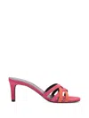 Furla Essential Crossover-strap Sandals In Multi